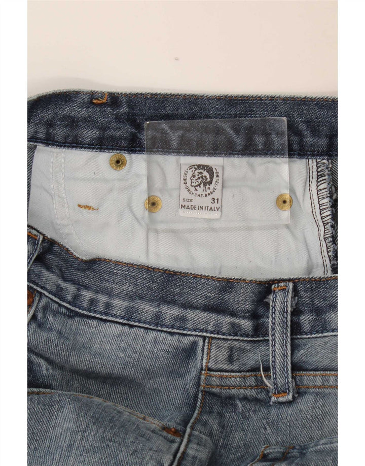 Diesel Vaqueros Rectos Hombre W31 L31 Azul