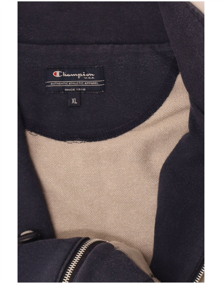 Champion Chaqueta De Chándal Para Hombre XL Gris