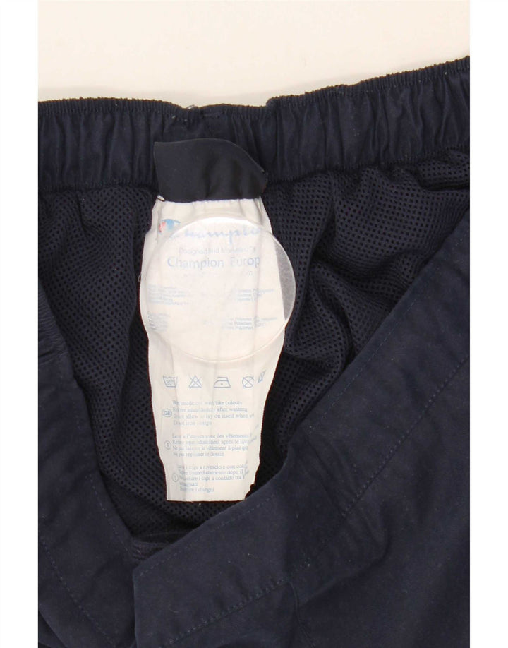 Champion Pantalones De Chándal Para Mujer UK 12 Medium Azul Marino Poliéster