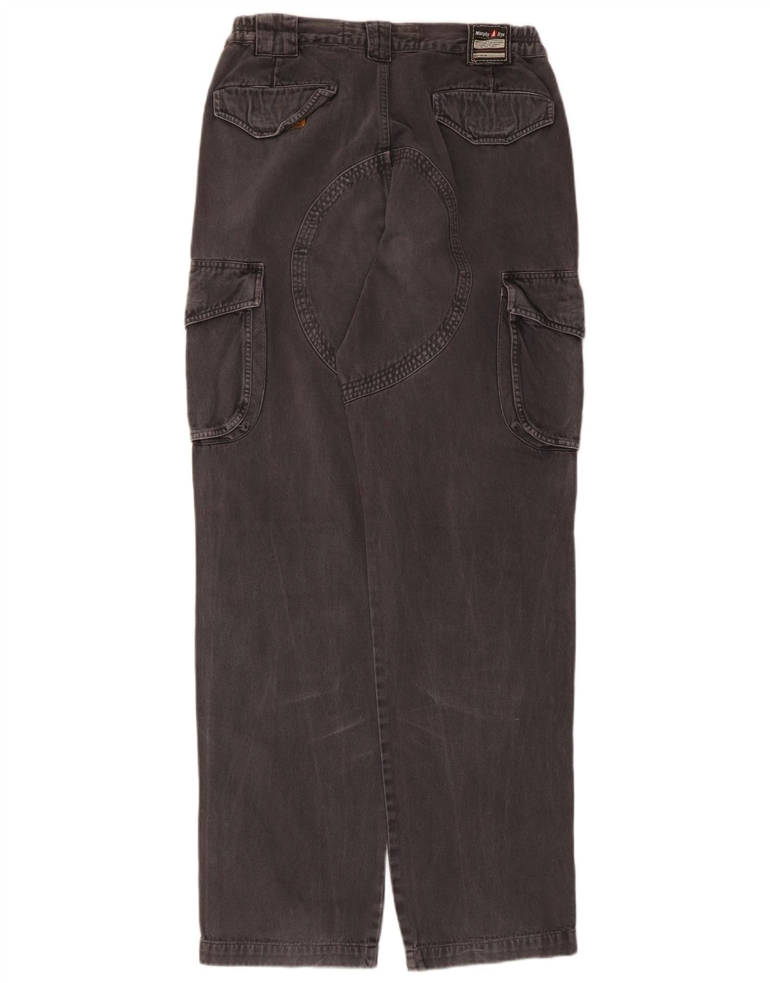 Murphy & Nye Pantalones cargo para hombre W31 L33 Algodón gris