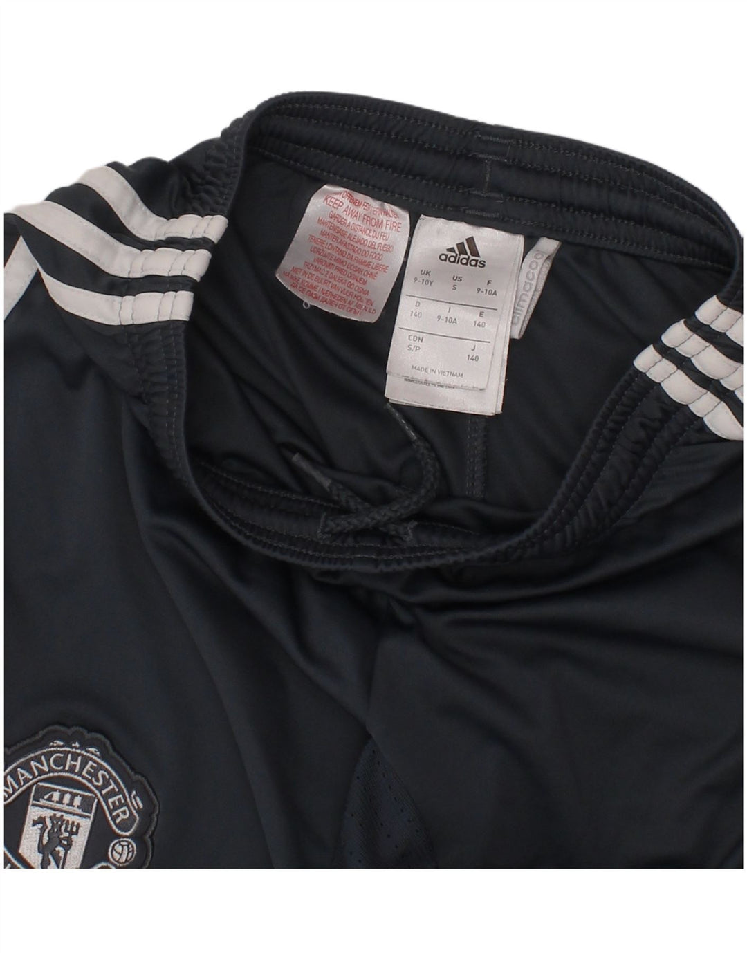 ADIDAS Pantalón corto deportivo Manchester United para niño 9-10 años Gris Poliéster