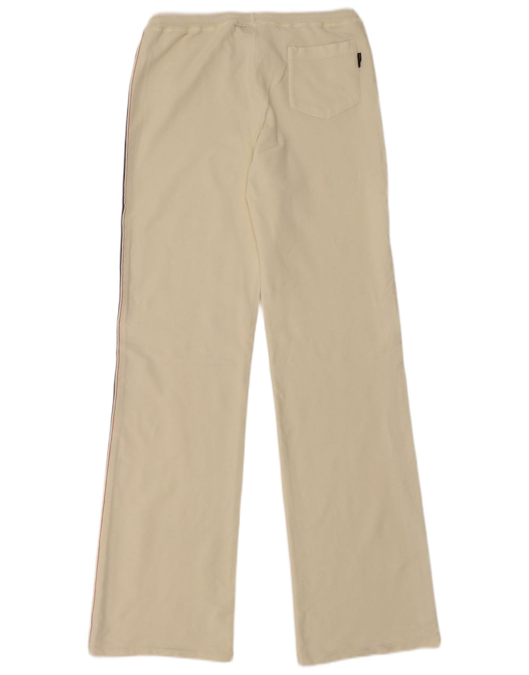 TRUSSARDI Pantalón de chándal para mujer IT 44 Medium Off White Cotton