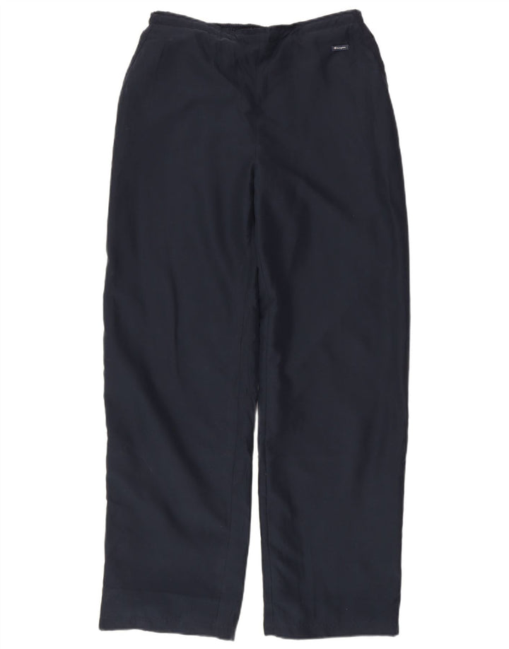 CHAMPION Mens Tracksuit Trousers Medium Navy Blue Polyester