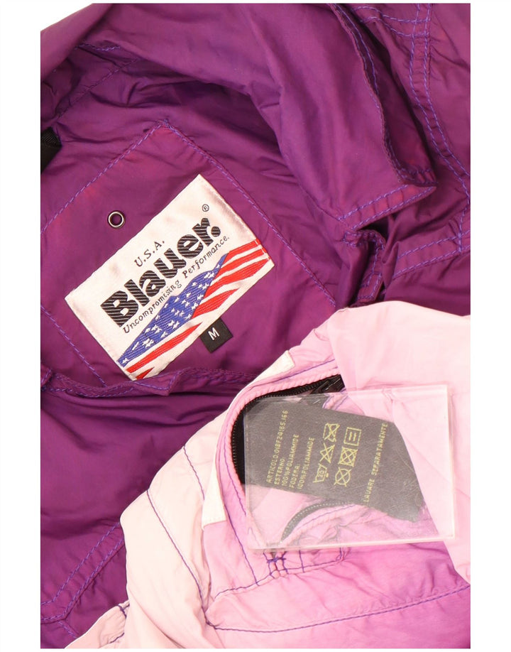 Blauer - Chaqueta utilitaria para mujer (talla 40), color morado medio, poliamida