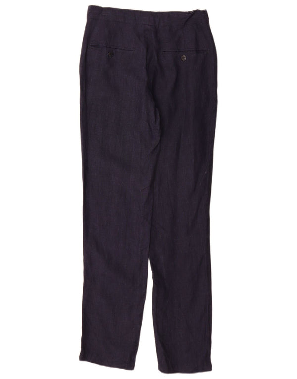 Zara Hombre Pantalón Chino Recto Pequeño W30 L32 Azul Marino