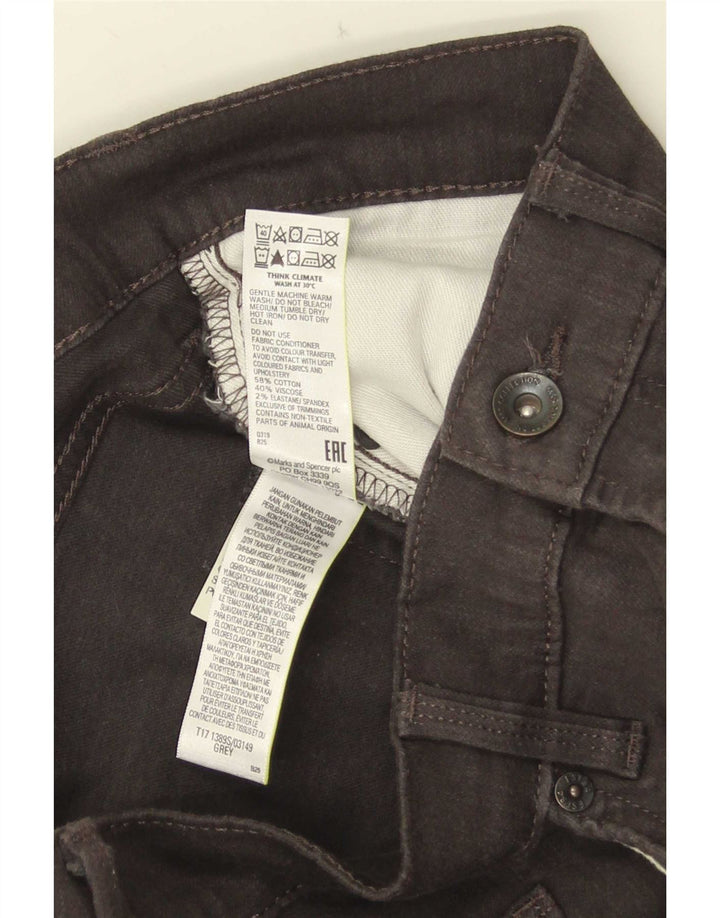 Marks & Spencer Vaqueros ajustados para hombre W36 L29 Algodón gris
