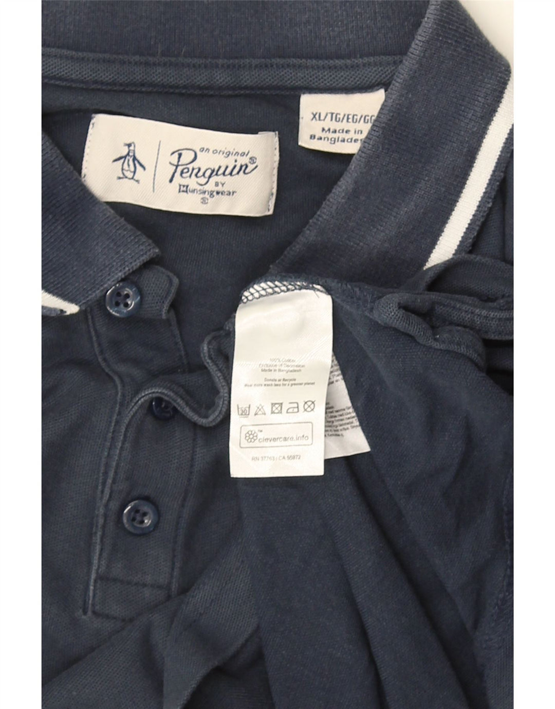 PENGUIN Polo Hombre XL Azul Marino Algodón
