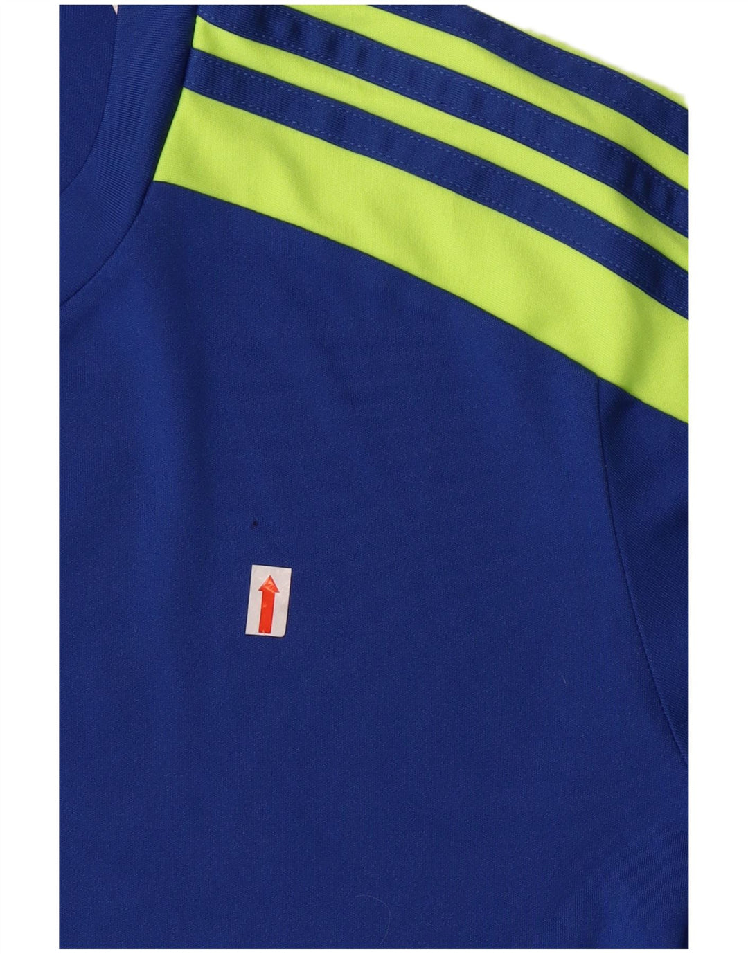 Adidas Hombre Aeroready Graphic Camiseta Top Pequeño Azul Colorblock Poliéster