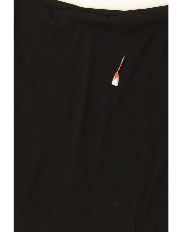 Marks & Spencer Blusa de manga 3/4 para mujer UK 44 Viscosa negra mediana