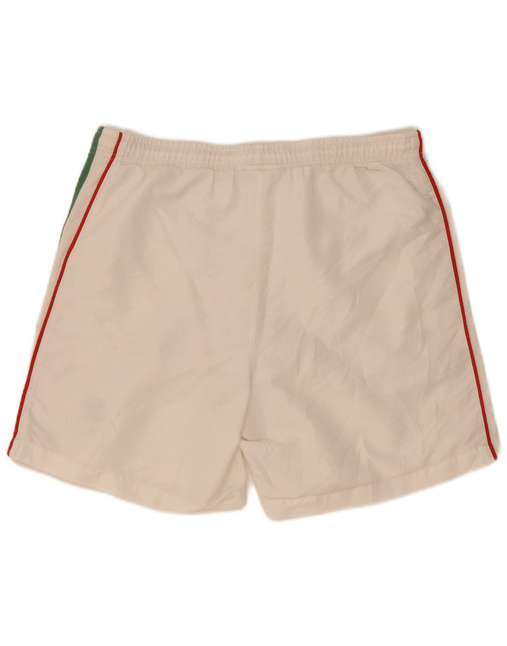 Lotto - Pantalones cortos deportivos para hombre, talla grande, color blanco