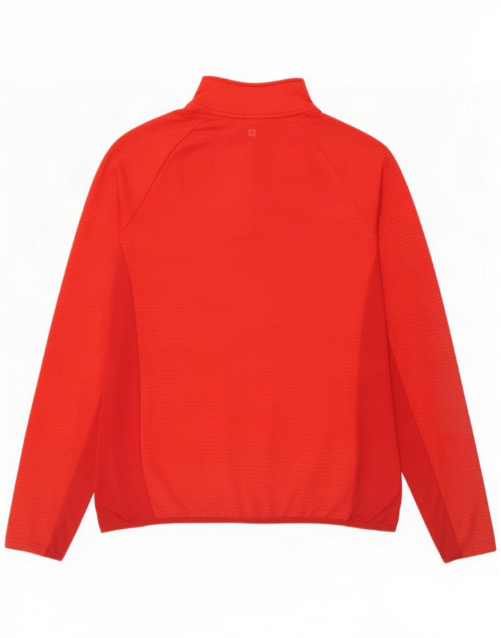Top de chándal tipo jersey para hombre de Mountain Warehouse con bloques de color rojo grande