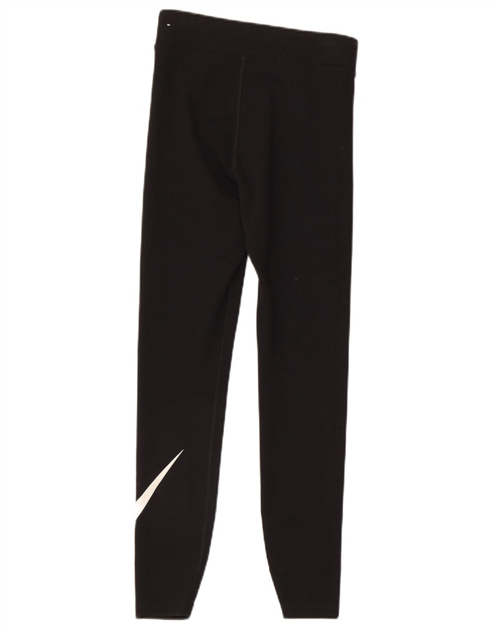 Nike Leggings gráficos para mujer UK 8 Small Algodón negro