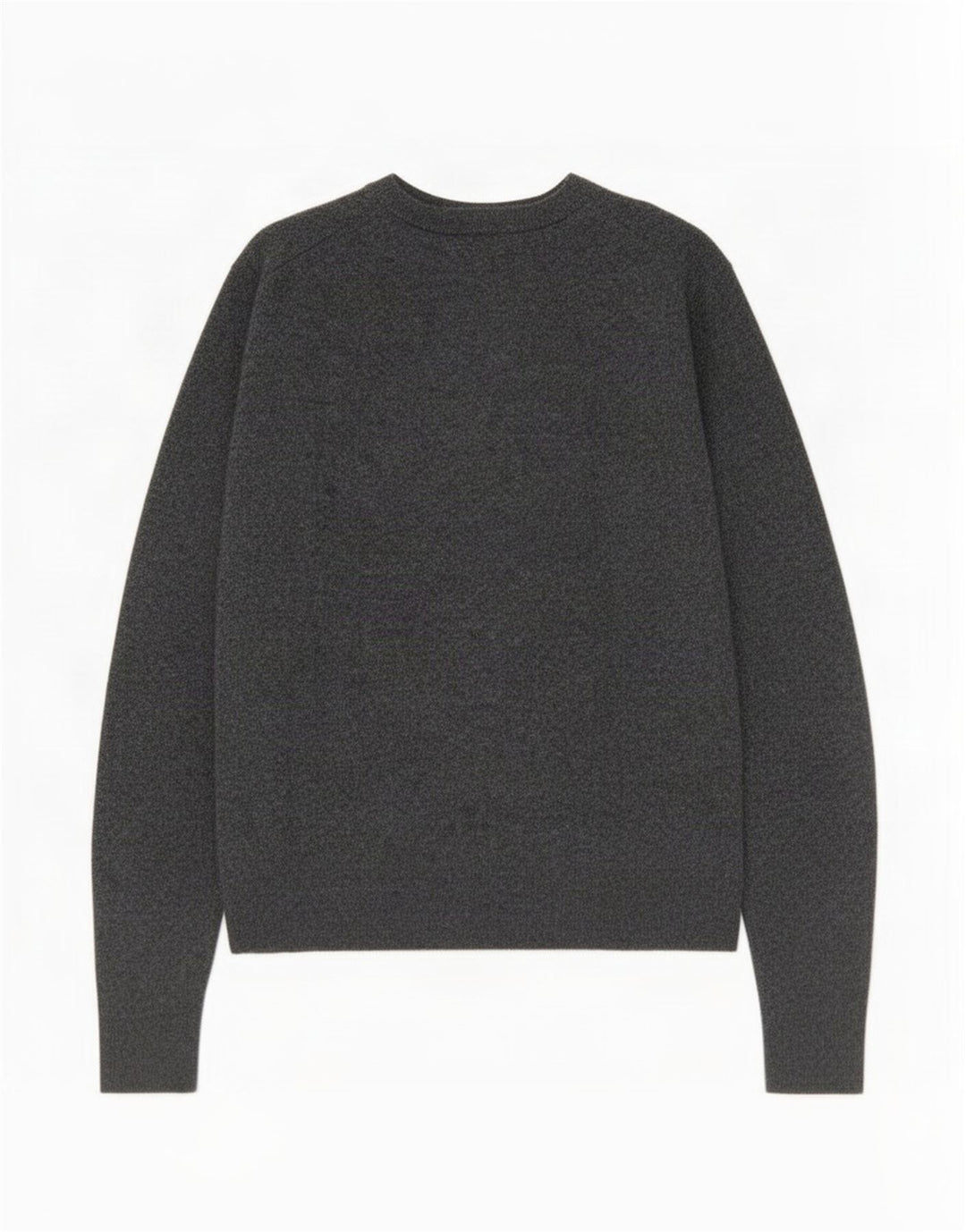 Gant Suéter tipo jersey con cuello en V para mujer UK 42 Lana gris medio