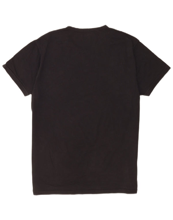 Emporio Armani Camiseta gráfica para hombre Top XL Algodón negro