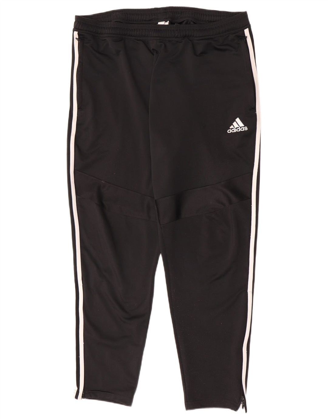 Pantalón De Chándal Adidas Hombre Grande Negro Espiga Poliéster