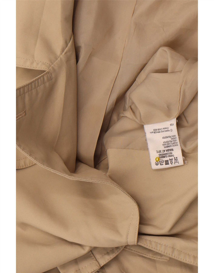 Marks & Spencer Gabardina para mujer UK 44 Grande Poliéster beige