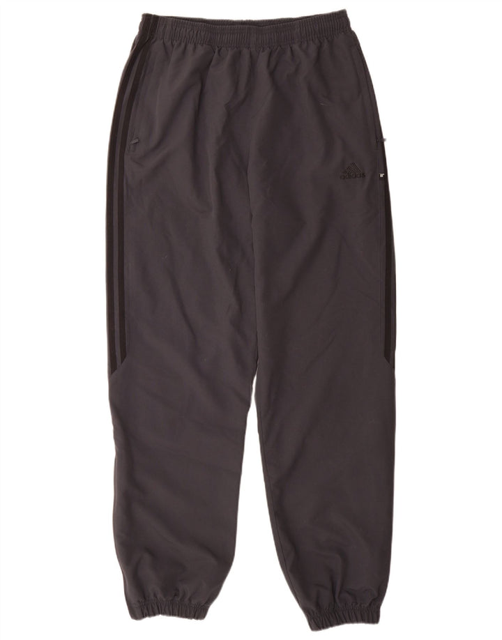 Adidas Hombre Pantalones De Chándal Joggers Grande Gris Poliéster