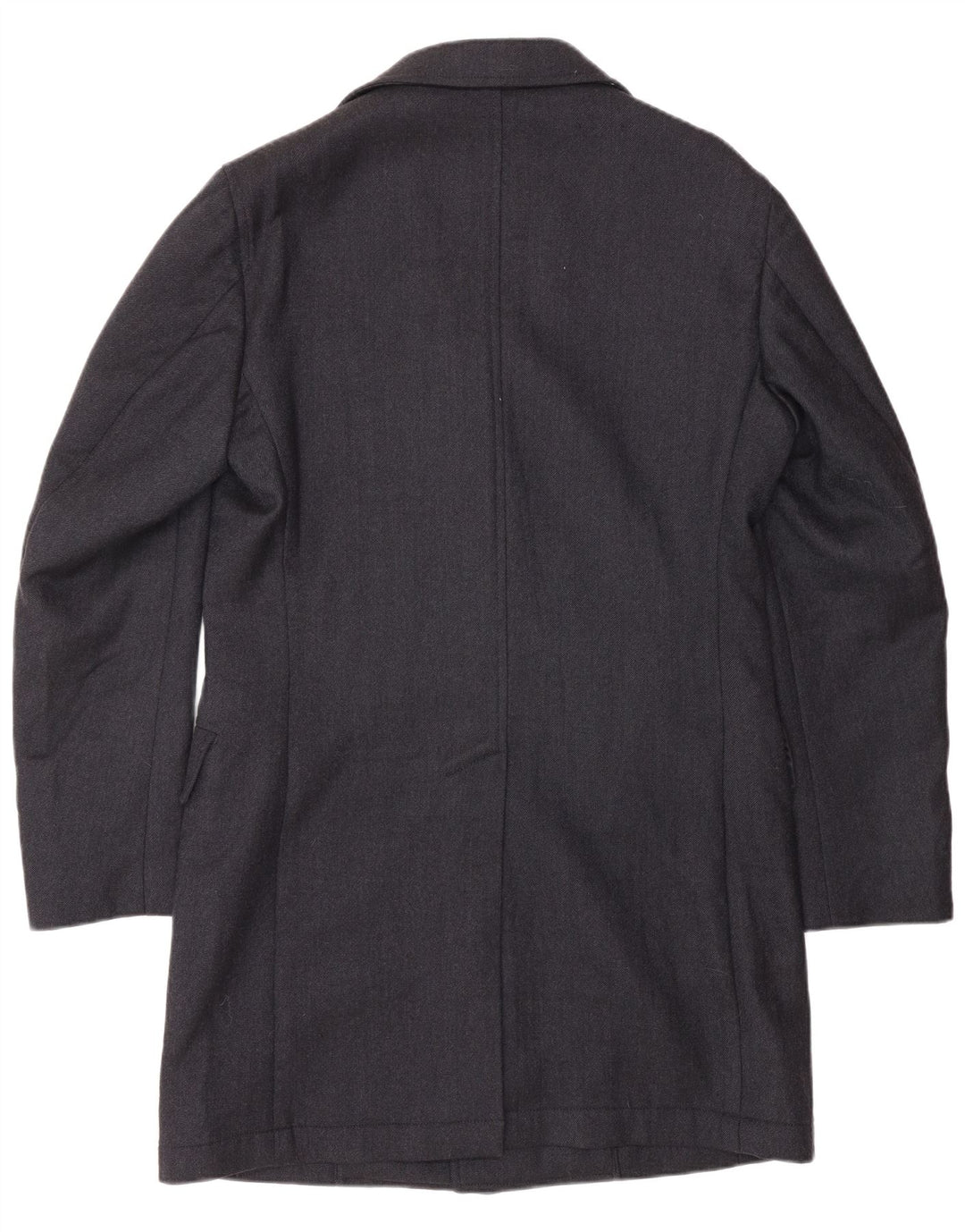 LUIGI BIANCHI Chaqueta tipo blazer larga para hombre IT 48 Medium Navy Blue Classic