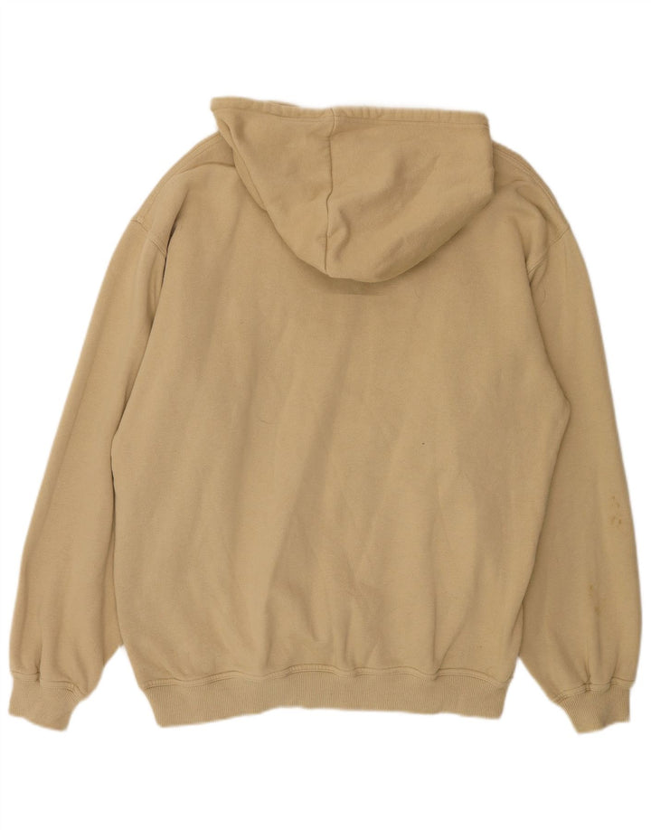 FILA - Sudadera con capucha para hombre, talla grande, color beige