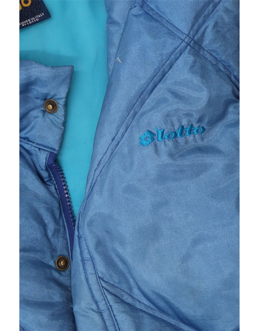 Lotto Chaleco acolchado para hombre UK 40 Large Azul
