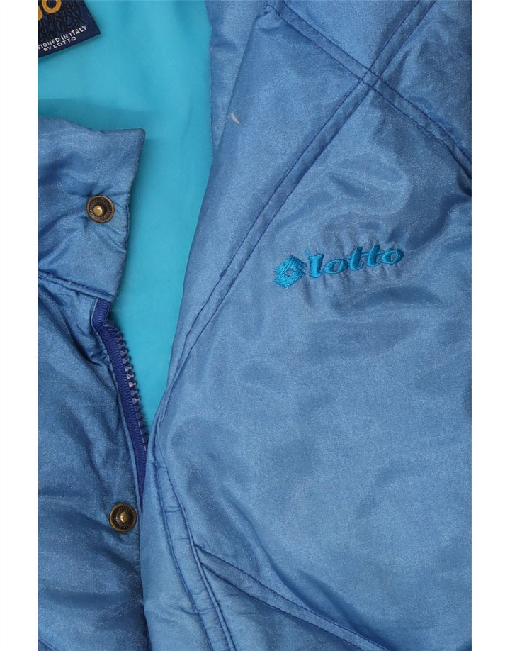Lotto Chaleco acolchado para hombre UK 40 Large Azul