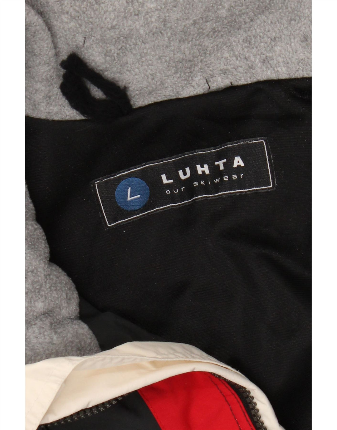 Luhta Chaqueta de esquí para hombre UK 40 Large Azul marino Colorblock Poliamida