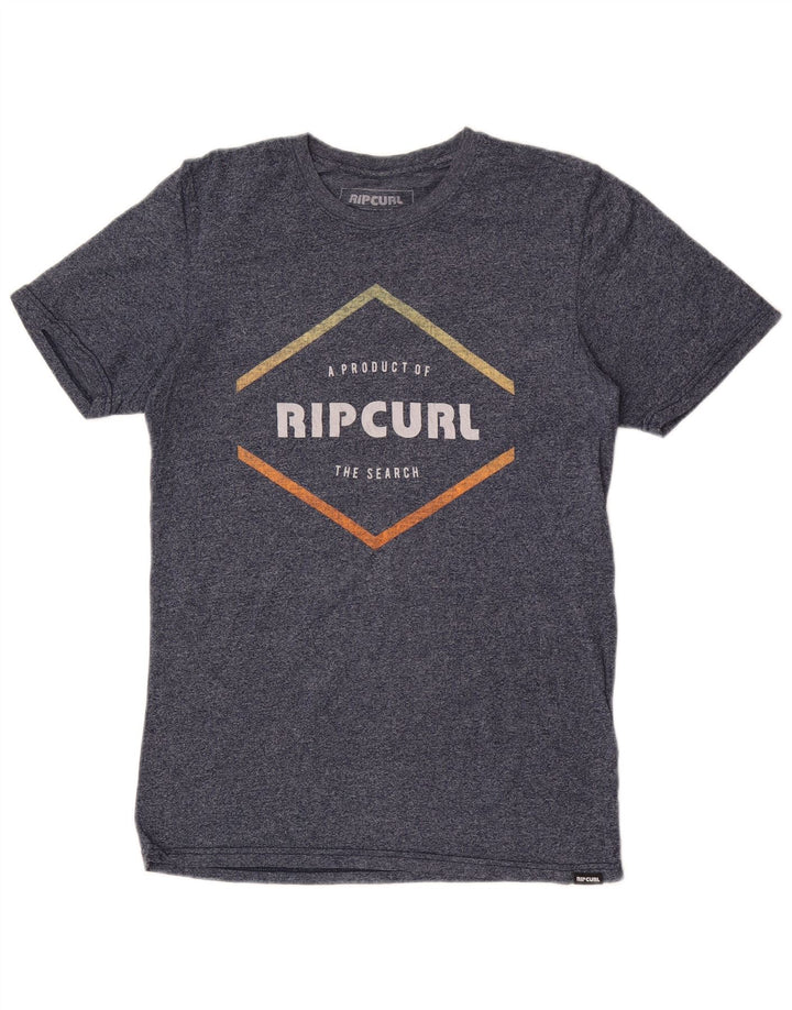 Rip Curl - Camiseta gráfica para hombre, talla pequeña, azul marino