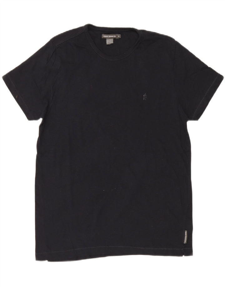 French Connection Camiseta Hombre Top XL Algodón Negro