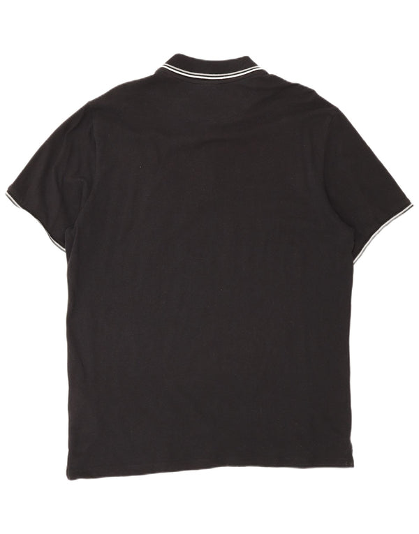 Champion Polo Hombre XL Algodón Negro