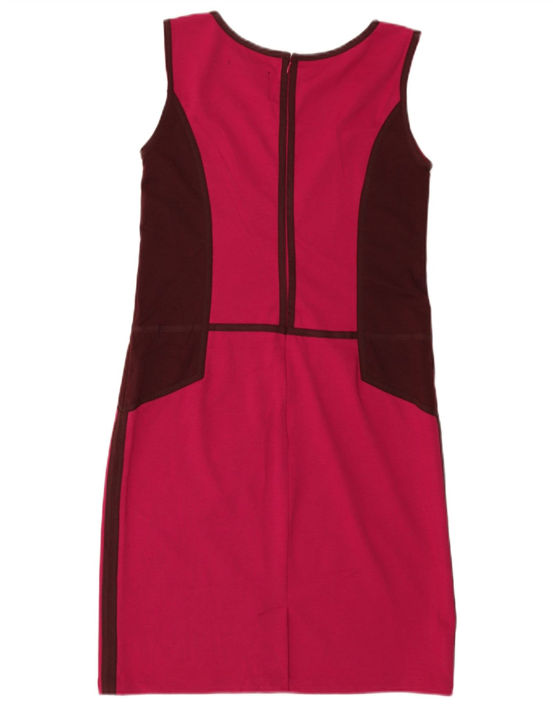 MOSSIMO Vestido básico elástico sin mangas para mujer, talla 40, talla pequeña, color rosa