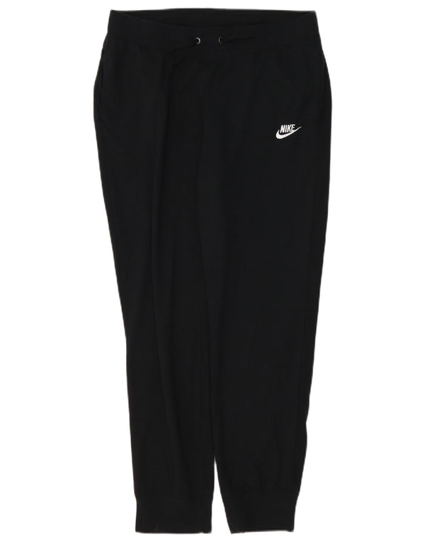 NIKE Mujer Chándal Pantalones Joggers UK 44 Mediano Negro Algodón