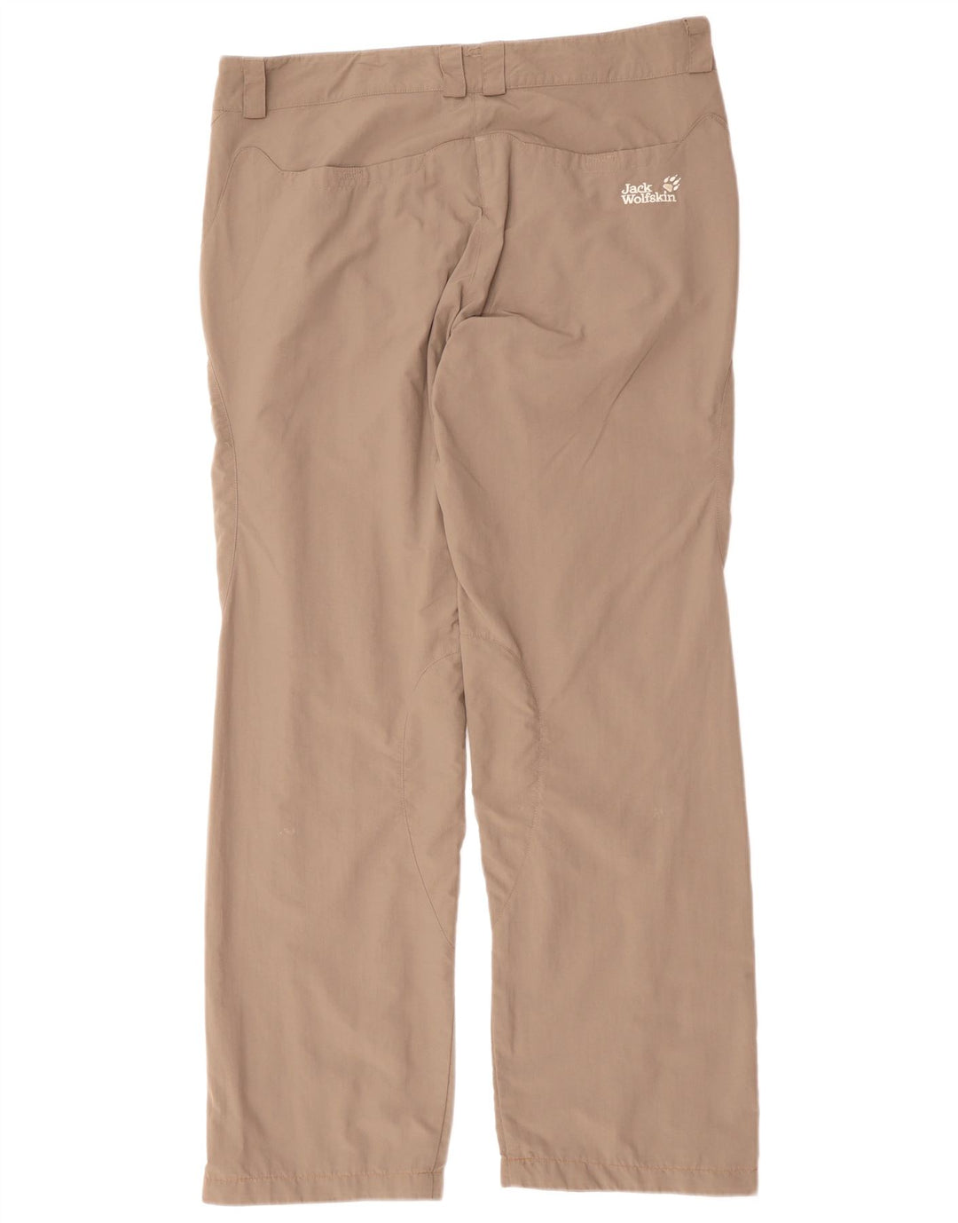 JACK WOLFSKIN Pantalones cargo de viaje para mujer UK 40/40 XL W36 L33 Beige