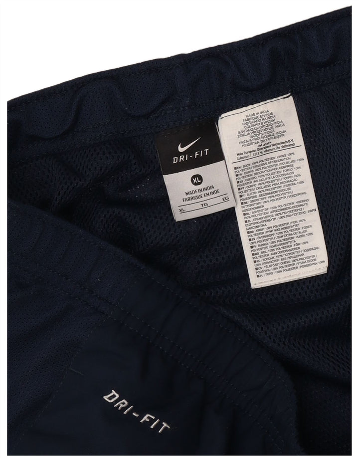 Pantalón Nike Hombre Dri Fit Chándal XL Azul Marino Poliéster