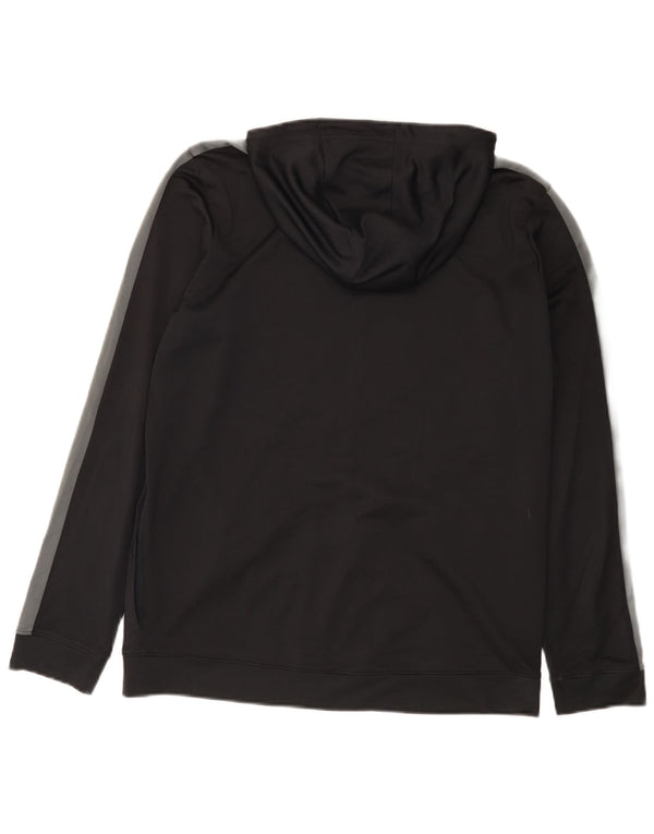 Under Armour Sudadera con capucha y cremallera para hombre Poliéster con bloques de color negro mediano
