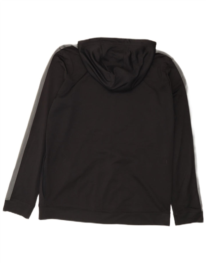 Under Armour Sudadera con capucha y cremallera para hombre Poliéster con bloques de color negro mediano
