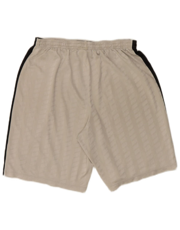 Nike - Pantalones cortos deportivos Dri Fit para hombre, tamaño grande, color blanco, poliéster