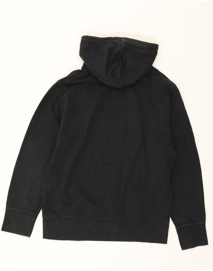 LEVI'S Jersey con capucha gráfica para hombre pequeño de algodón negro