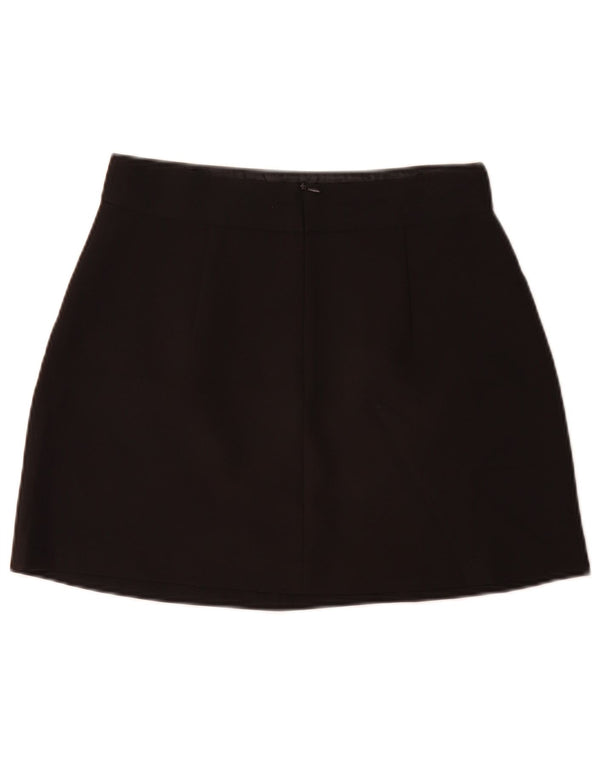 Zara Mujer Mini Falda Mediana W28 Negro