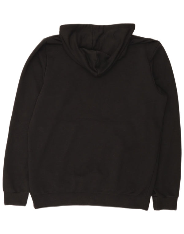 Adidas - Sudadera con capucha para hombre, talla 44/46, algodón negro
