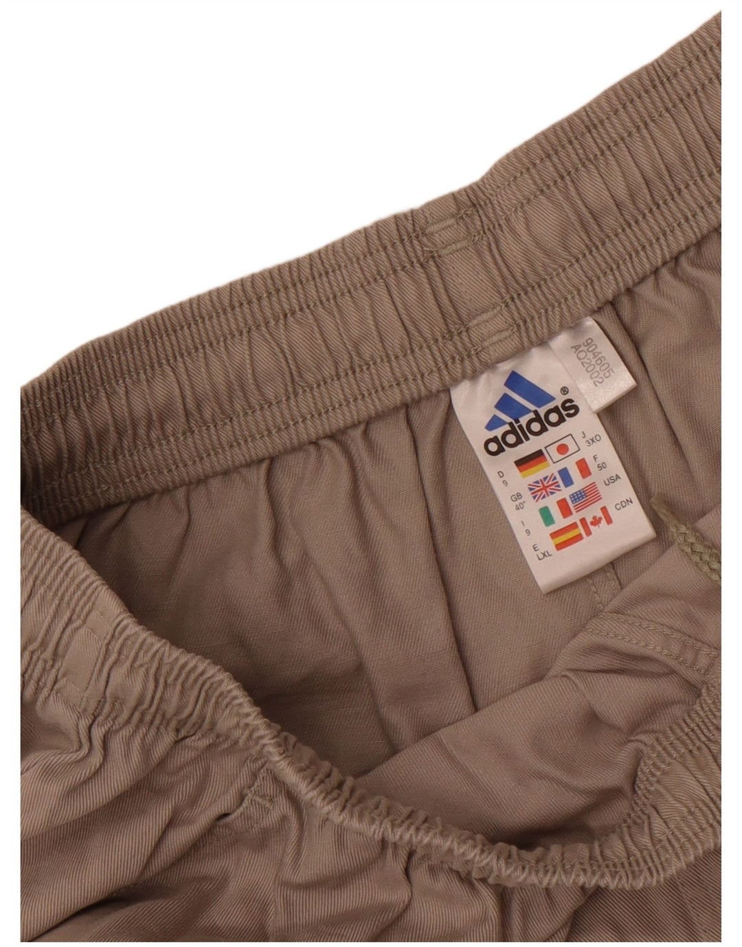 Adidas Pantalones cortos deportivos para hombre XL Gris Algodón