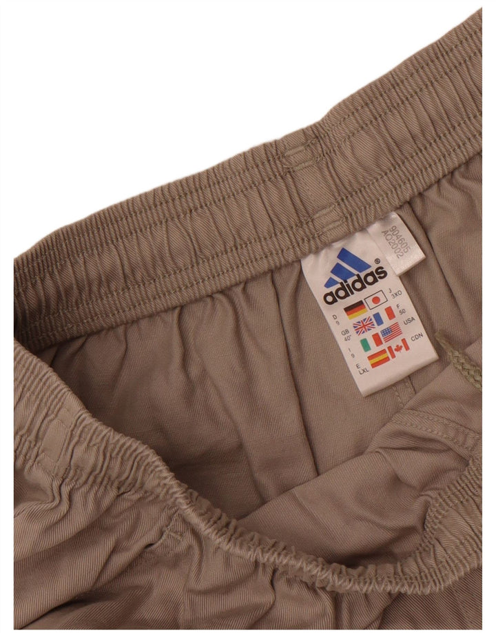 Adidas Pantalones cortos deportivos para hombre XL Gris Algodón