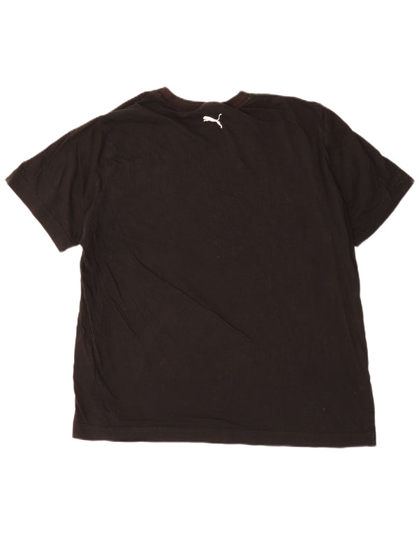 Puma Camiseta gráfica para hombre Top XL Negro