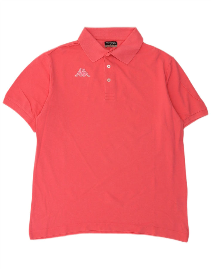KAPPA Polo Hombre Algodón Rosa Medio