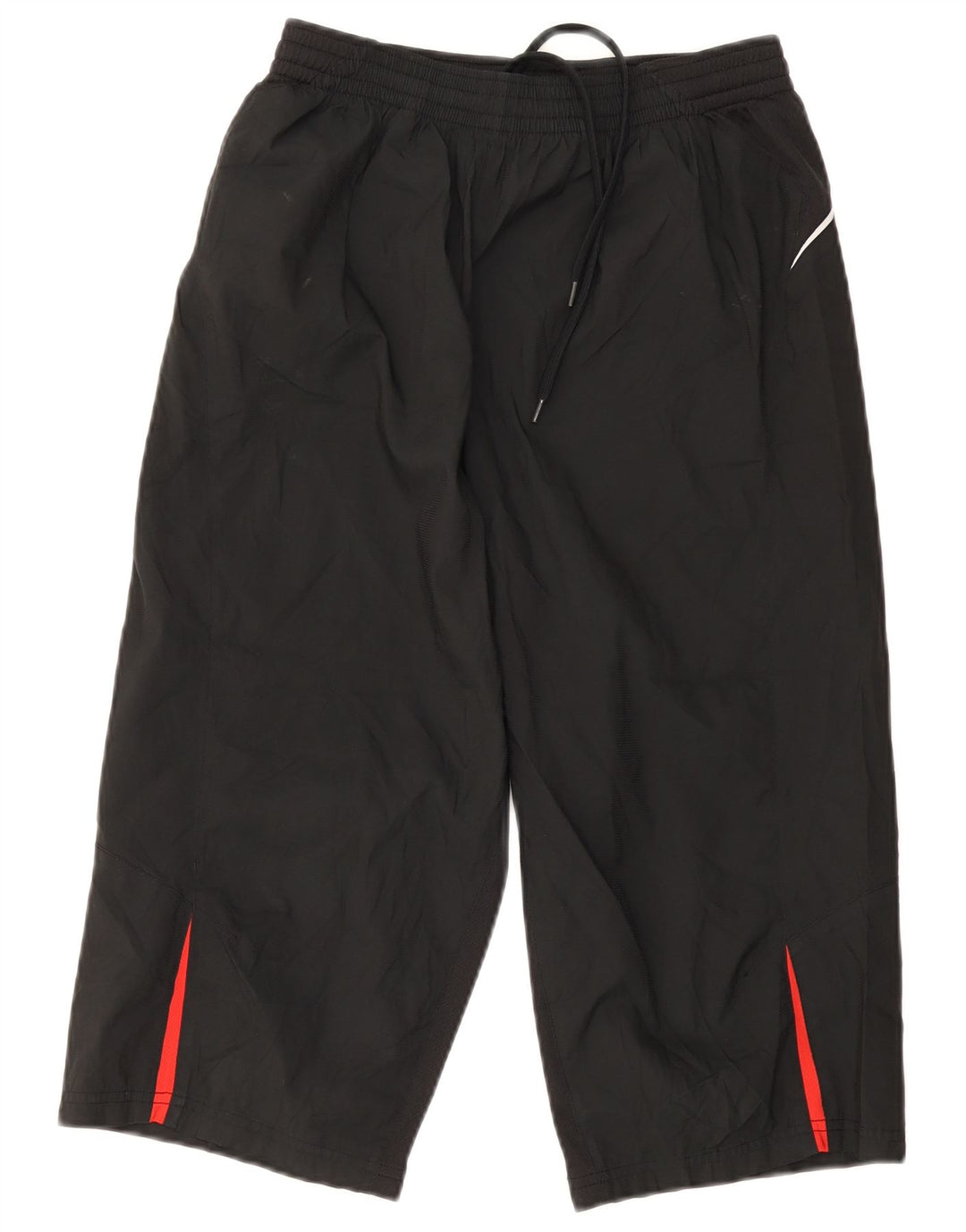 Nike - Pantalones de chándal capri para hombre, color negro medio, poliéster