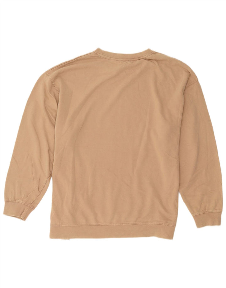 Zara Mujer Sudadera Oversize Jersey UK 40 Large Beige