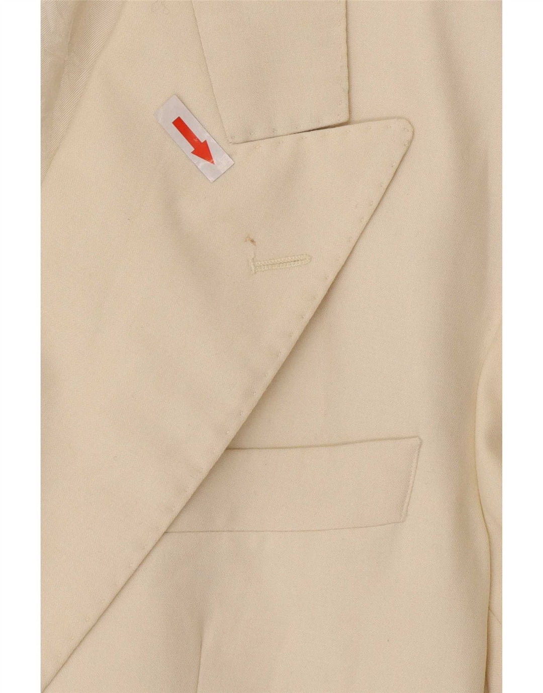 St Michael Chaqueta tipo blazer larga con doble botonadura para hombre UK 42 Large White
