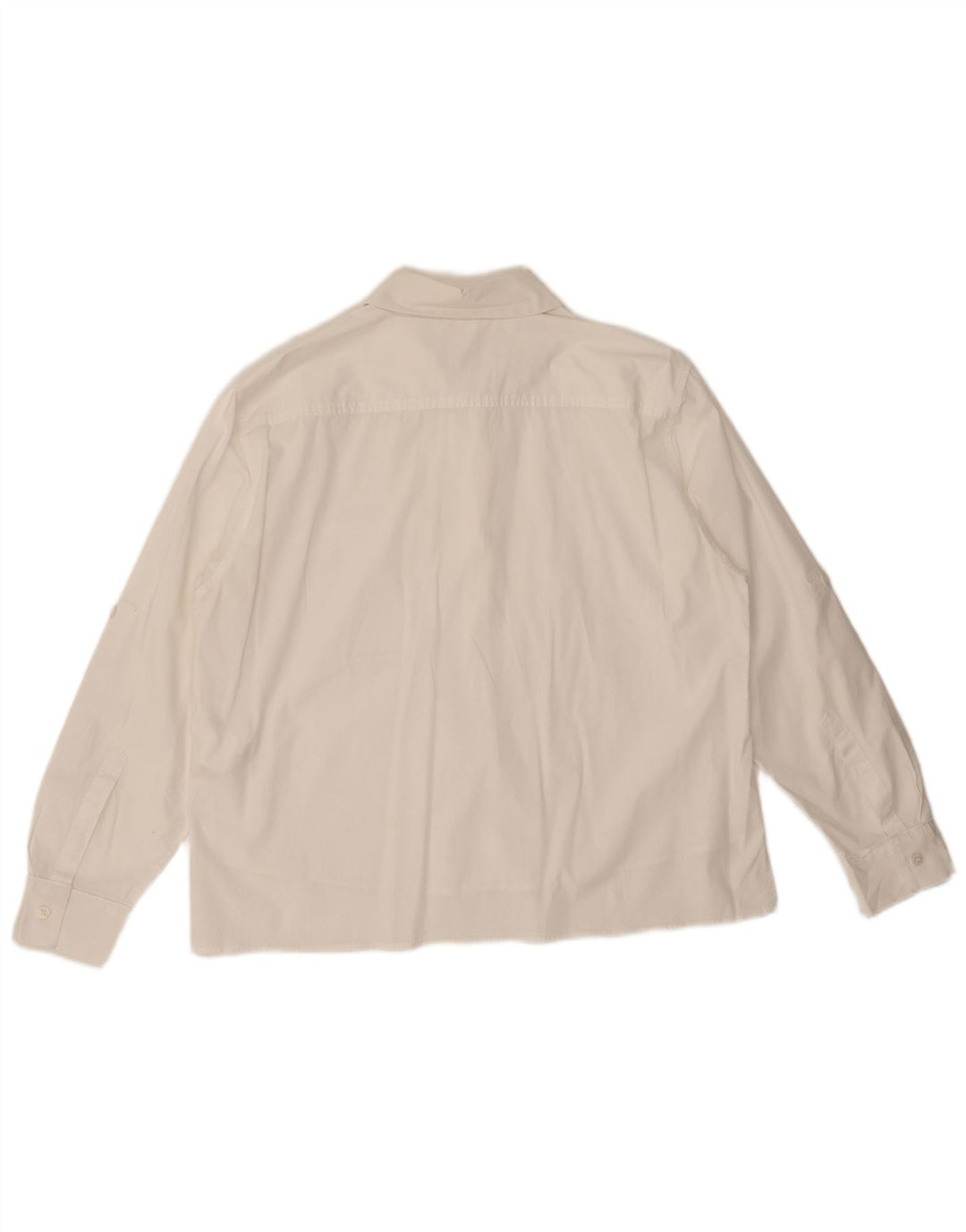 Marella Camisa para Mujer UK 42 Mediana Algodón Blanco