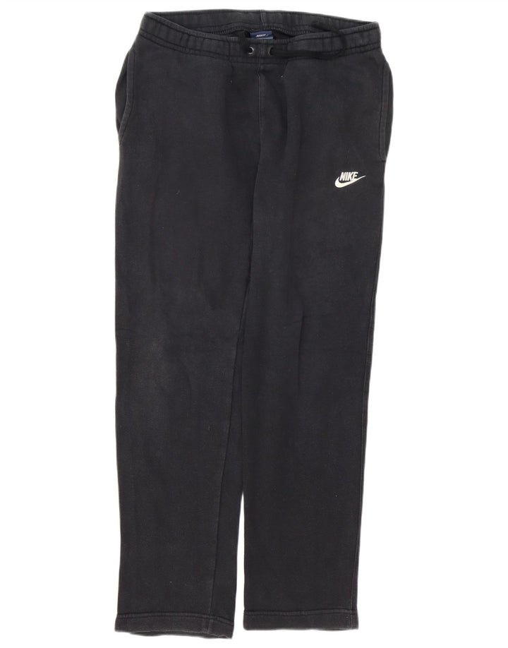 Nike - Pantalón de chándal para hombre, talla pequeña, algodón negro