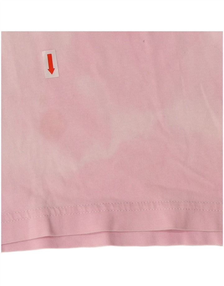 Camiseta para hombre Gas UK 44 Algodón teñido anudado rosa medio