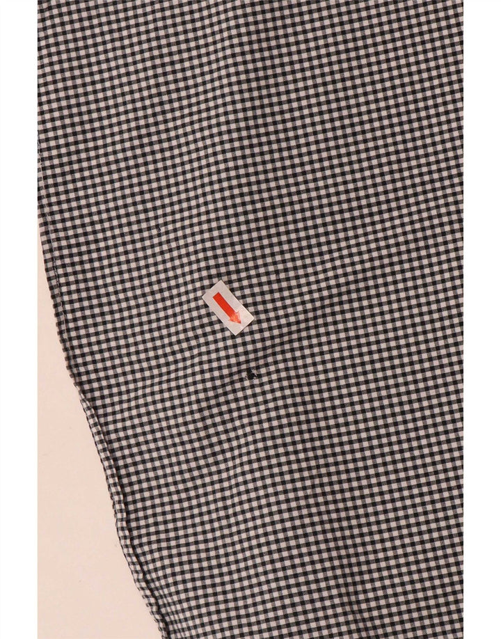 Ralph Lauren - Camisa de corte clásico para hombre, talla grande, algodón a cuadros, color negro